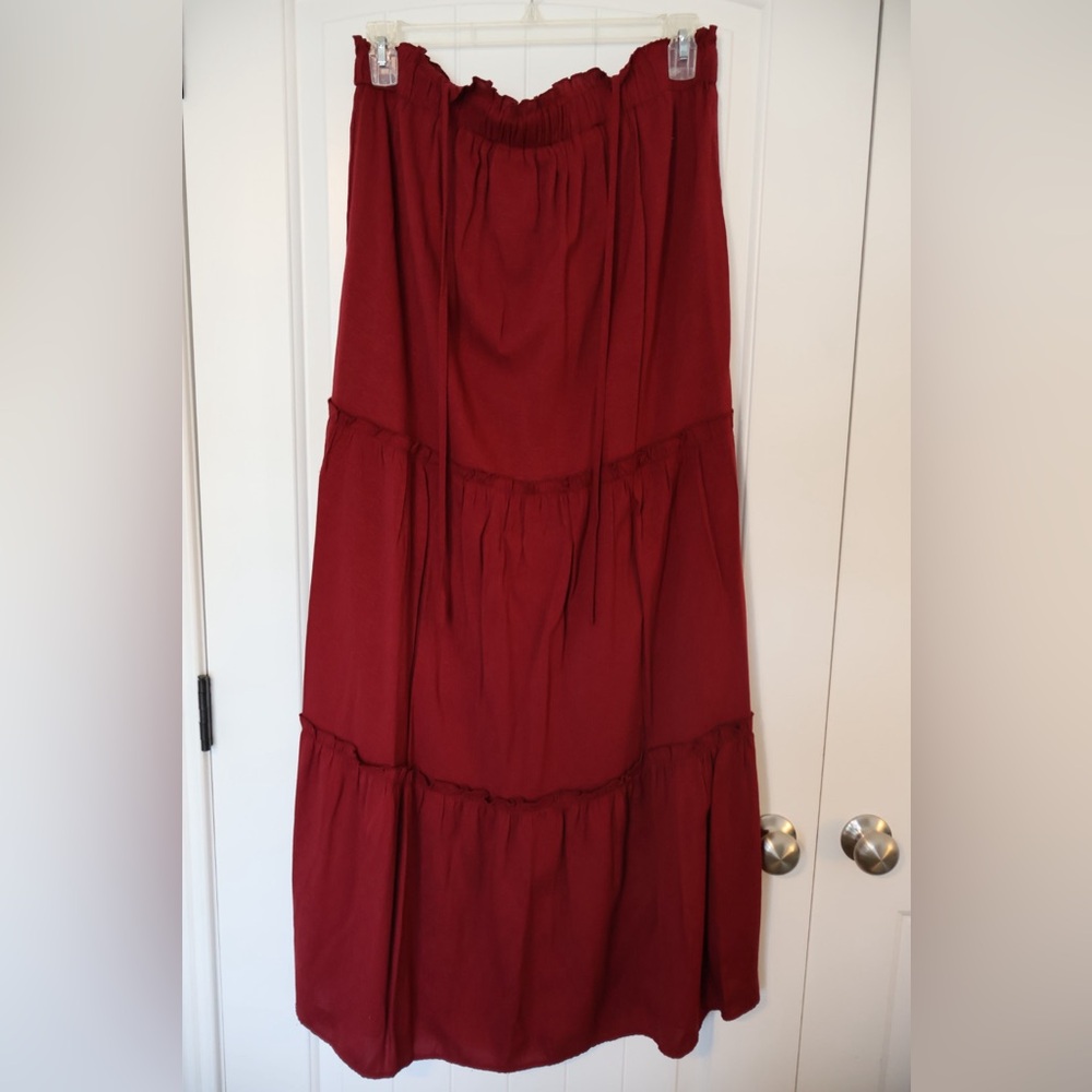 Strap Maxi Dress size Large